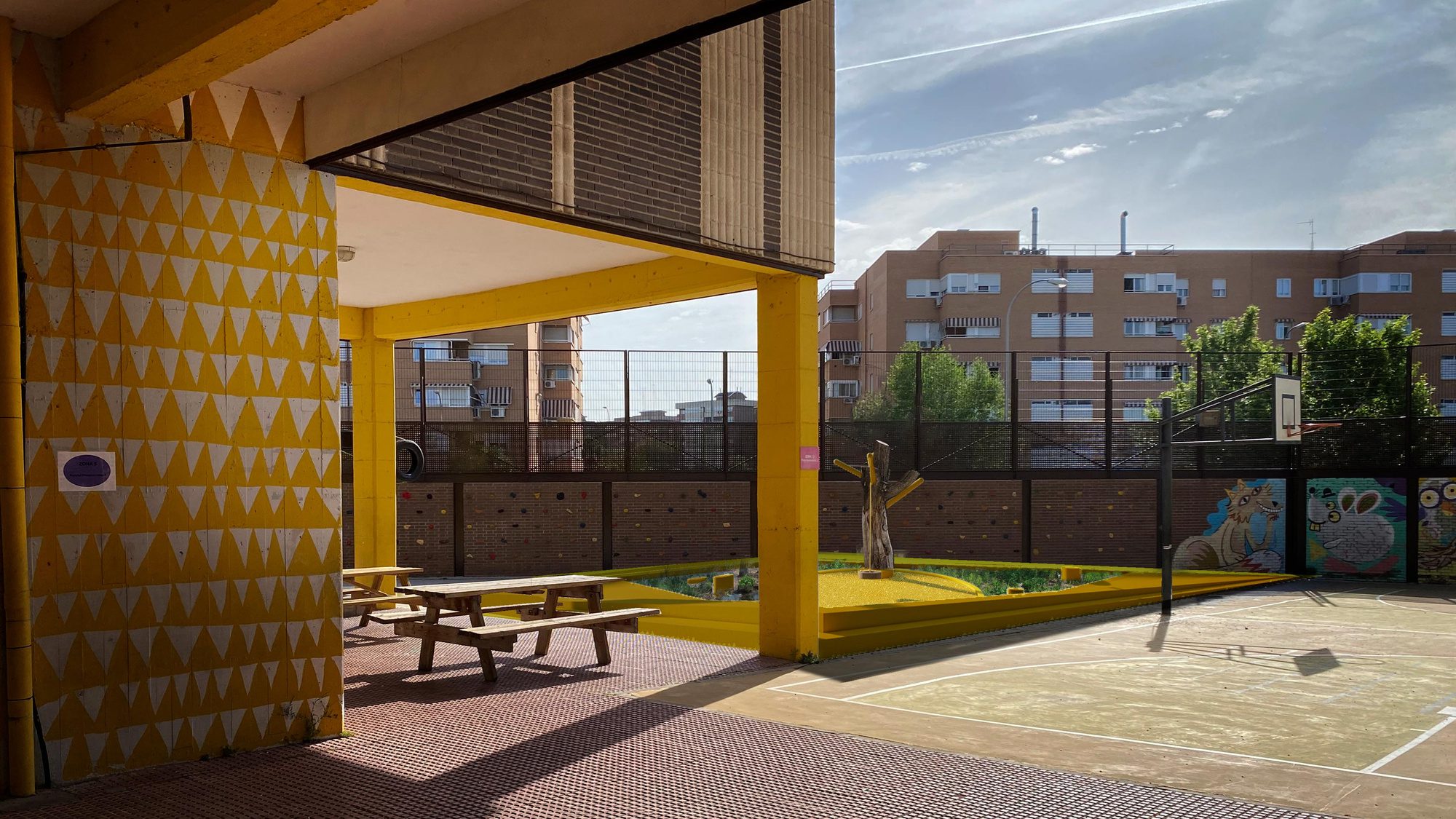 estudio de arquitectura Madrid, colegio público