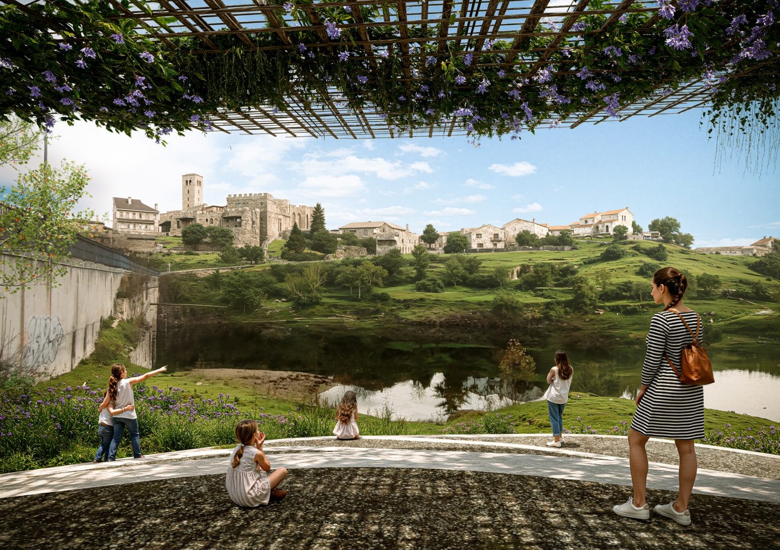 Iwastudio - Proyectos Paisajismo - 3 PERGOLA VF