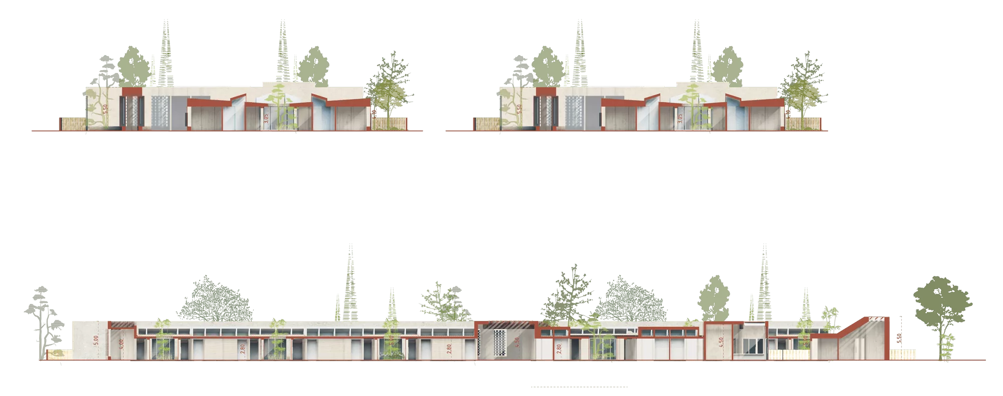 Iwastudio - Residencia de mayores - ALZADOS Y SECCIONES 02 1