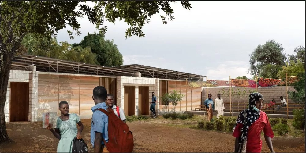 Escuela local de cooperación en Sambou Toura Drame, Senegal