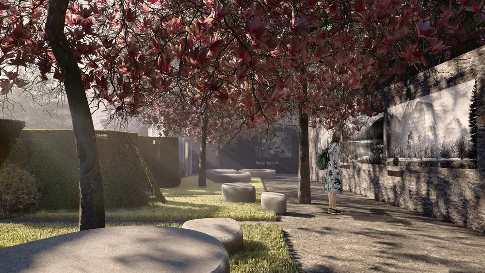 Parque cementerio de Begoña en Bilbao
